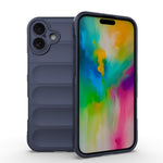 Magic Shield TPU + custodia per telefono in flanella, For iPhone 16 Pro, For iPhone 16 Plus