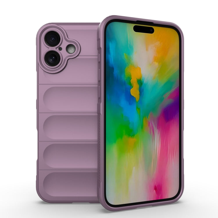 Magic Shield TPU + custodia per telefono in flanella, For iPhone 16 Pro, For iPhone 16 Plus