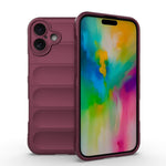 Magic Shield TPU + custodia per telefono in flanella, For iPhone 16 Pro, For iPhone 16 Plus