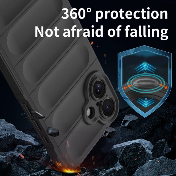 Magic Shield TPU + custodia per telefono in flanella, For iPhone 16, For iPhone 15 Pro Max
