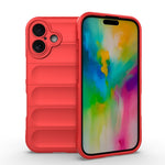 Magic Shield TPU + custodia per telefono in flanella, For iPhone 16, For iPhone 15 Pro Max