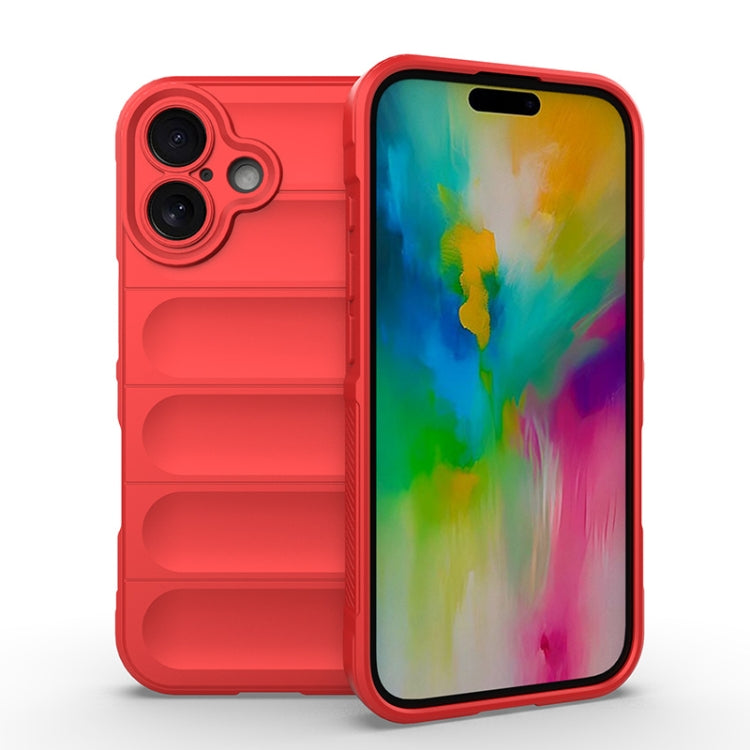 Magic Shield TPU + custodia per telefono in flanella, For iPhone 16, For iPhone 15 Pro Max