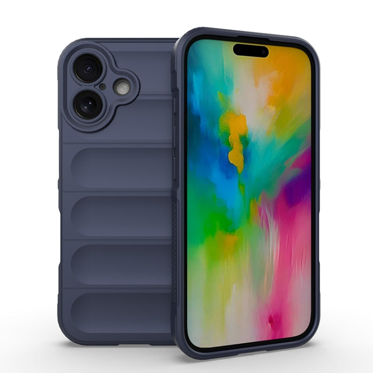 Magic Shield TPU + custodia per telefono in flanella, For iPhone 16, For iPhone 15 Pro Max