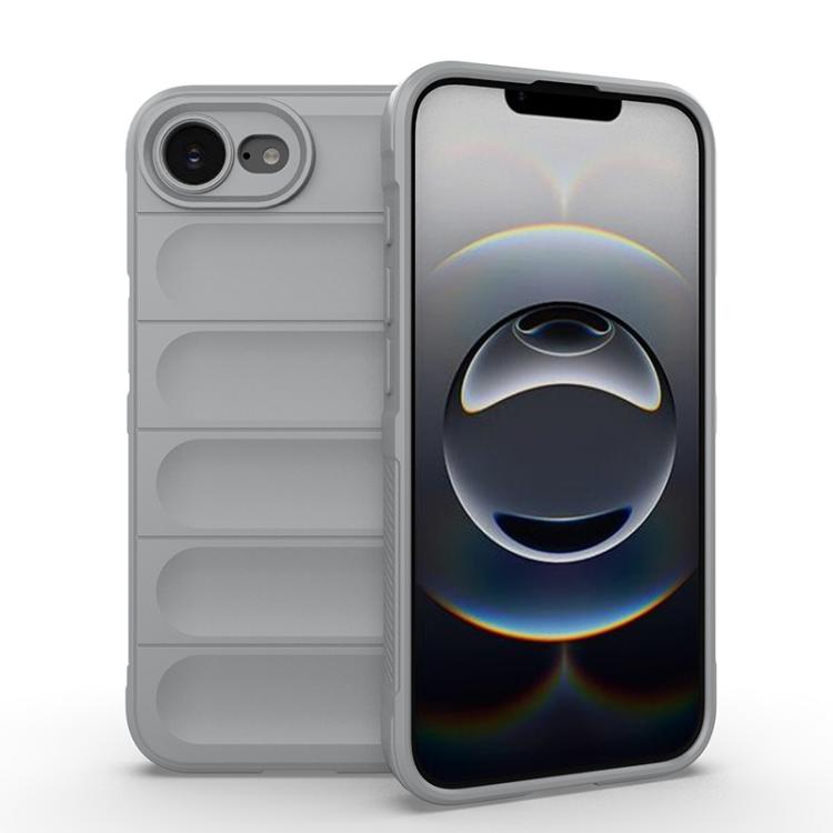 Magic Shield TPU + custodia per telefono in flanella, For iPhone 17e / 16e, For iPhone 17