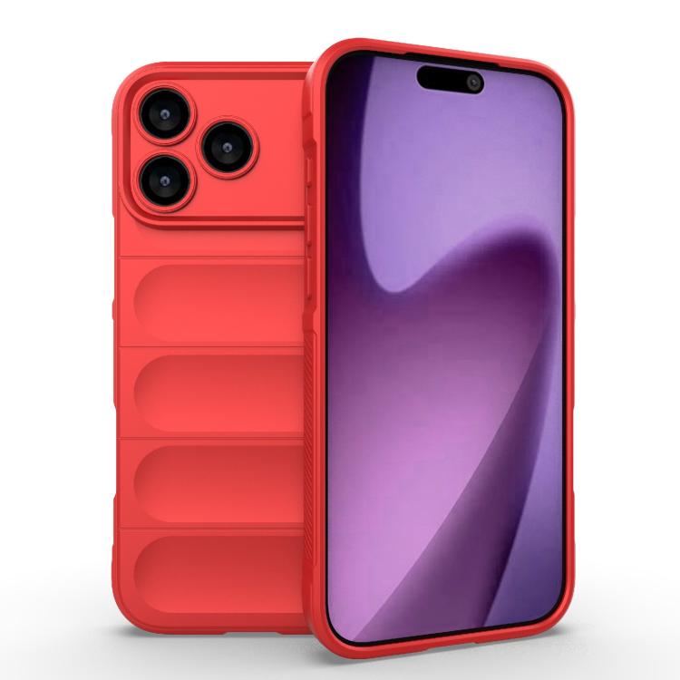 Magic Shield TPU + custodia per telefono in flanella, For iPhone 18 Pro / 17 Pro, For iPhone 18 Pro Max / 17 Pro Max