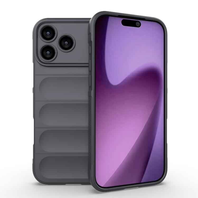 Magic Shield TPU + custodia per telefono in flanella, For iPhone 18 Pro / 17 Pro, For iPhone 18 Pro Max / 17 Pro Max