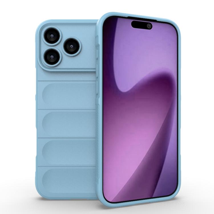 Magic Shield TPU + custodia per telefono in flanella, For iPhone 18 Pro / 17 Pro, For iPhone 18 Pro Max / 17 Pro Max