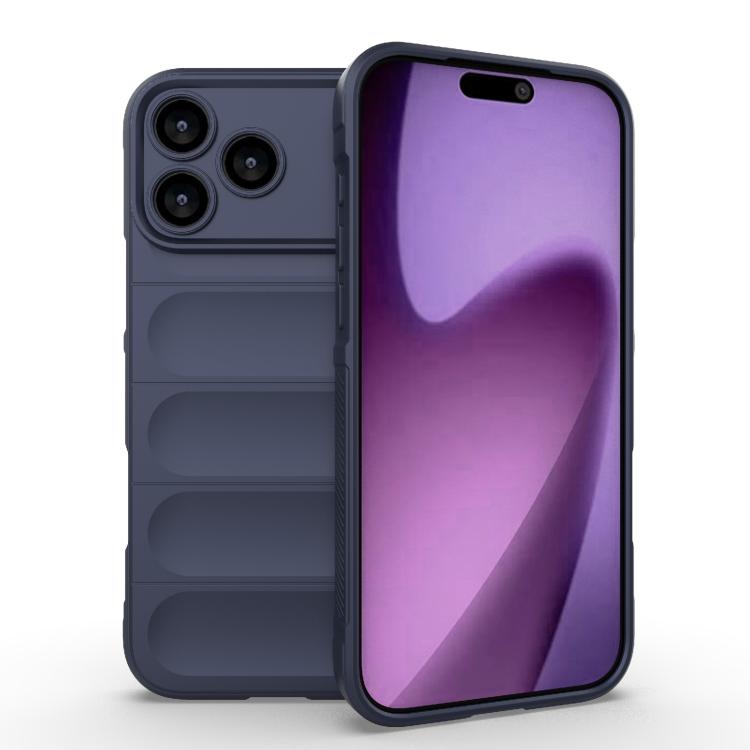 Magic Shield TPU + custodia per telefono in flanella, For iPhone 18 Pro / 17 Pro, For iPhone 18 Pro Max / 17 Pro Max