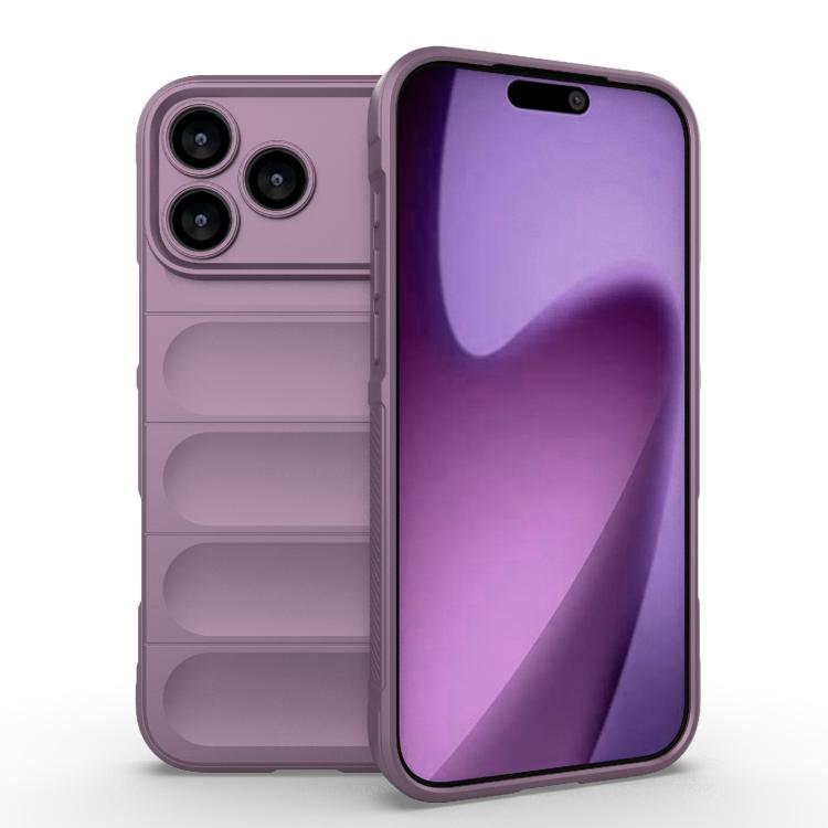 Magic Shield TPU + custodia per telefono in flanella, For iPhone 18 Pro / 17 Pro, For iPhone 18 Pro Max / 17 Pro Max