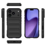Magic Shield TPU + custodia per telefono in flanella, For iPhone 18 Pro / 17 Pro, For iPhone 18 Pro Max / 17 Pro Max