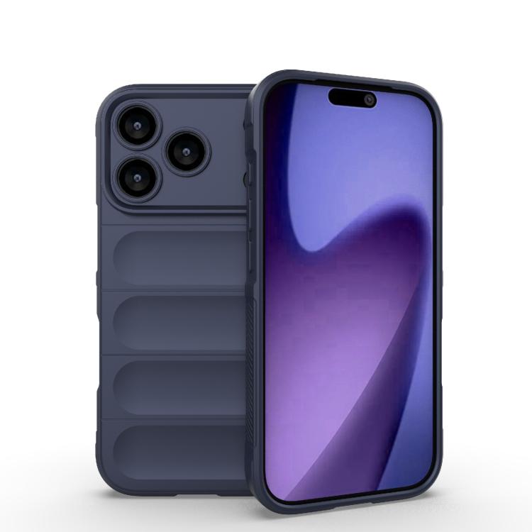 Magic Shield TPU + custodia per telefono in flanella, For iPhone 18 Pro / 17 Pro, For iPhone 18 Pro Max / 17 Pro Max
