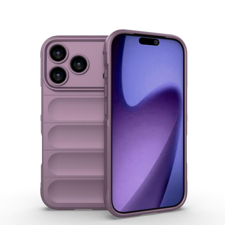 Magic Shield TPU + custodia per telefono in flanella, For iPhone 18 Pro / 17 Pro, For iPhone 18 Pro Max / 17 Pro Max