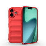Magic Shield TPU + custodia per telefono in flanella, For iPhone 17e / 16e, For iPhone 17