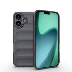Magic Shield TPU + custodia per telefono in flanella, For iPhone 17e / 16e, For iPhone 17