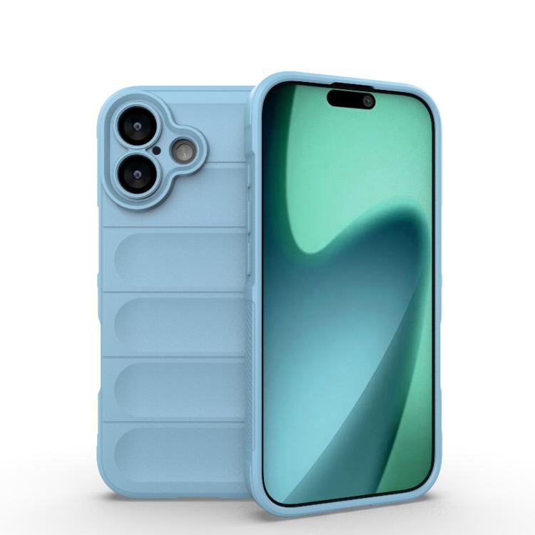 Magic Shield TPU + custodia per telefono in flanella, For iPhone 17e / 16e, For iPhone 17