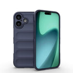 Magic Shield TPU + custodia per telefono in flanella, For iPhone 17e / 16e, For iPhone 17