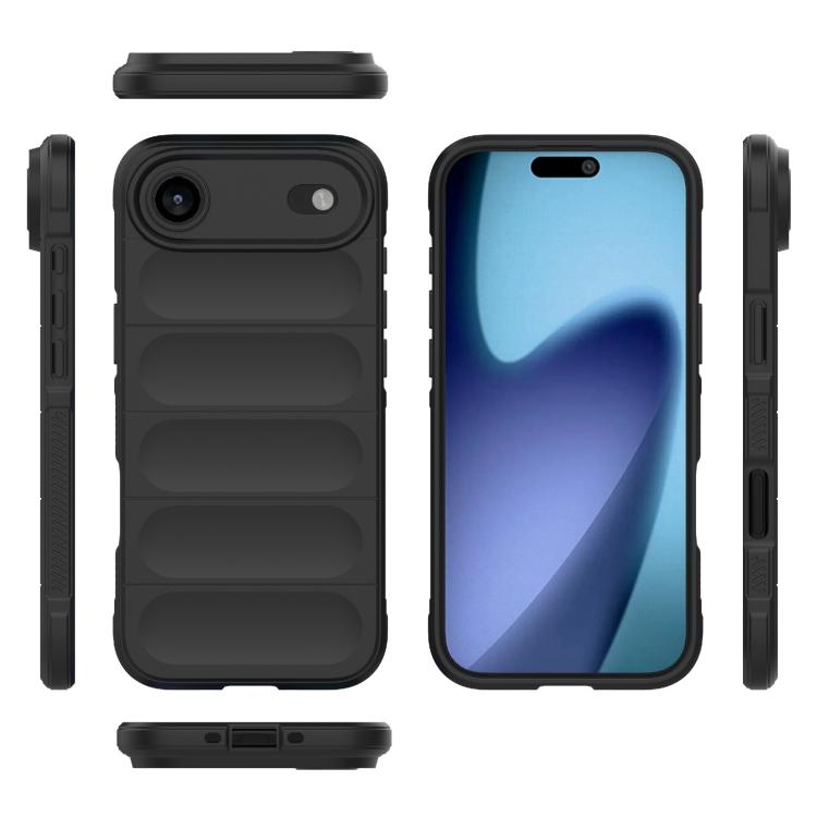 Magic Shield TPU + custodia per telefono in flanella, For iPhone Air, For iPhone 16 Pro Max