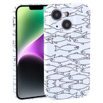 Custodia per telefono per PC con copertura completa in rete antipolvere, For iPhone 14 Plus