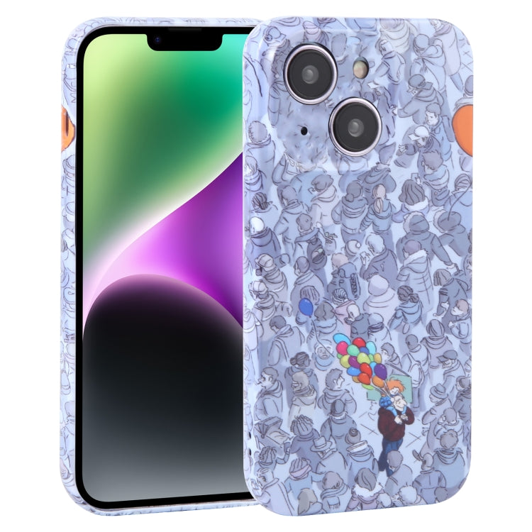 Custodia per telefono per PC con copertura completa in rete antipolvere, For iPhone 14 Plus