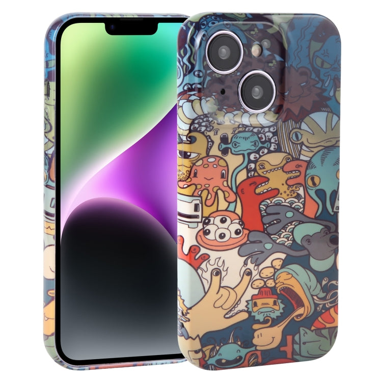 Custodia per telefono per PC con copertura completa in rete antipolvere, For iPhone 14 Plus
