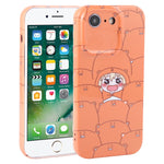 Custodia per telefono per PC con copertura completa in rete antipolvere, For iPhone SE 2022/SE 2020/8/7