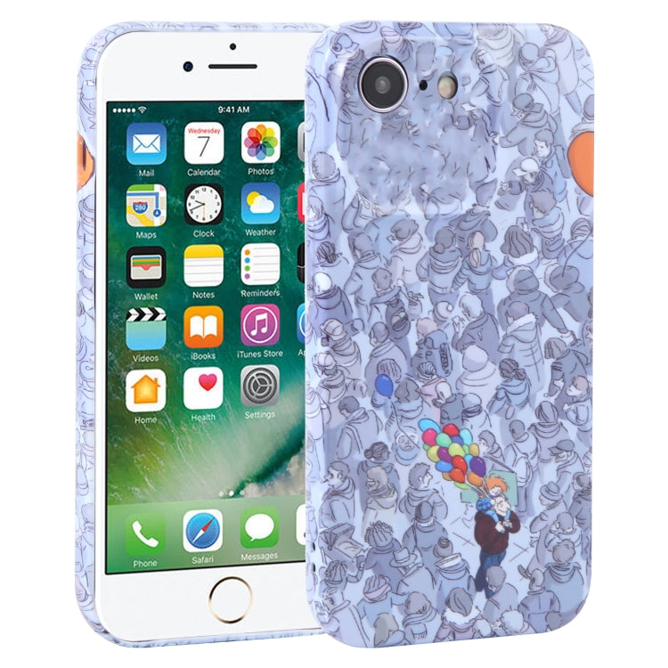 Custodia per telefono per PC con copertura completa in rete antipolvere, For iPhone SE 2022/SE 2020/8/7