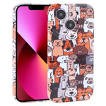 Custodia per telefono per PC con copertura completa in rete antipolvere, For iPhone 13