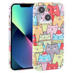 Custodia per telefono per PC con copertura completa in rete antipolvere, For iPhone 13 mini