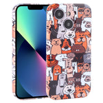 Custodia per telefono per PC con copertura completa in rete antipolvere, For iPhone 13 mini