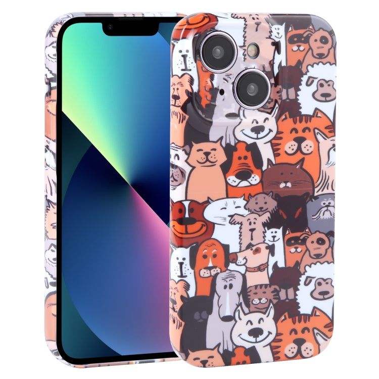 Custodia per telefono per PC con copertura completa in rete antipolvere, For iPhone 13 mini