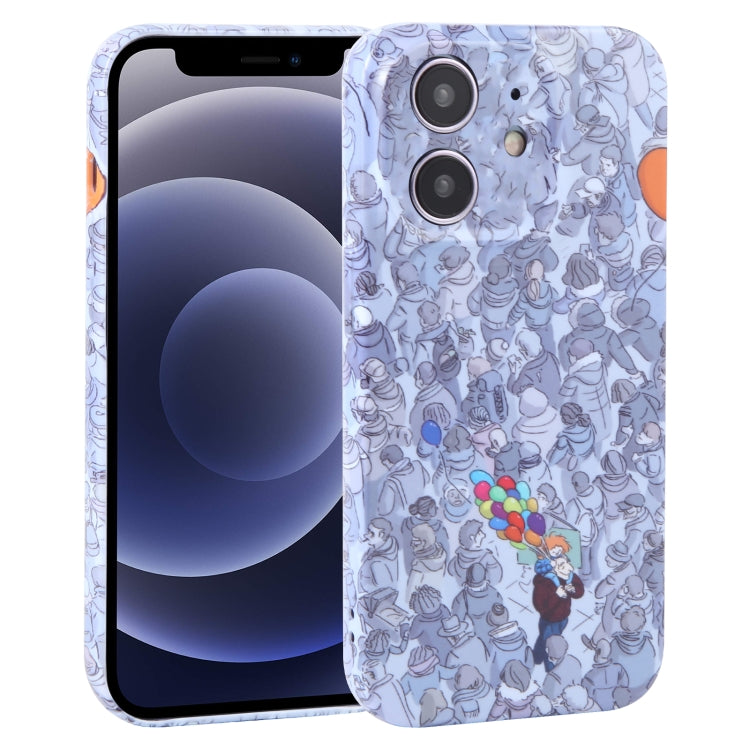 Custodia per telefono per PC con copertura completa in rete antipolvere, For iPhone 12 mini