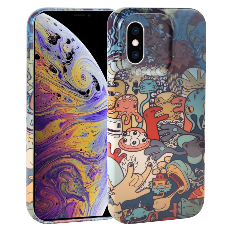 Custodia per telefono per PC con copertura completa in rete antipolvere, For iPhone XS Max