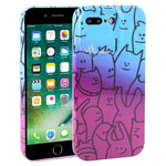 Custodia per telefono per PC con copertura completa in rete antipolvere, For iPhone 8 Plus / 7 Plus