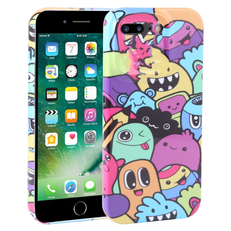 Custodia per telefono per PC con copertura completa in rete antipolvere, For iPhone 8 Plus / 7 Plus