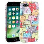 Custodia per telefono per PC con copertura completa in rete antipolvere, For iPhone 8 Plus / 7 Plus