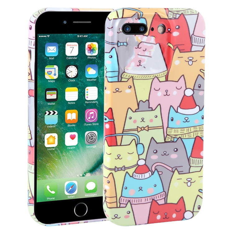 Custodia per telefono per PC con copertura completa in rete antipolvere, For iPhone 8 Plus / 7 Plus