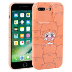 Custodia per telefono per PC con copertura completa in rete antipolvere, For iPhone 8 Plus / 7 Plus