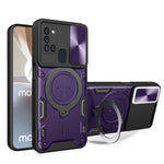 Custodia per telefono con supporto magnetico per camshield scorrevole con texture CD, For Samsung Galaxy Note20 Ultra, For Samsung Galaxy A21s, For Samsung Galaxy S20 Ultra, For Samsung Galaxy S20+