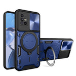 Custodia per telefono con supporto magnetico per camshield scorrevole con texture CD, For Samsung Galaxy A71 5G, For Samsung Galaxy A71 4G, For Samsung Galaxy A51 4G