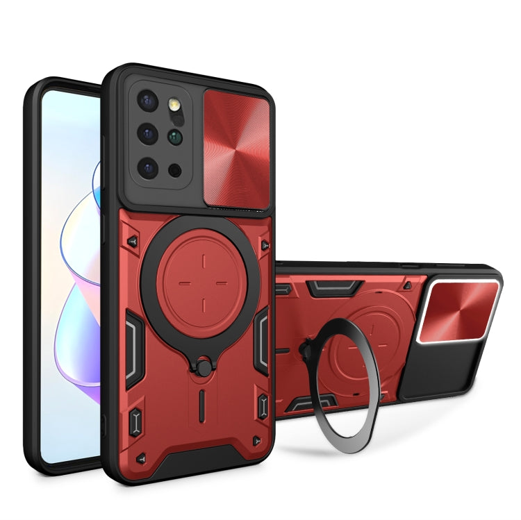 Custodia per telefono con supporto magnetico per camshield scorrevole con texture CD, For Samsung Galaxy Note20 Ultra, For Samsung Galaxy A21s, For Samsung Galaxy S20 Ultra, For Samsung Galaxy S20+