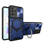 Custodia per telefono con supporto magnetico per camshield scorrevole con texture CD, For Samsung Galaxy Note20 Ultra, For Samsung Galaxy A21s, For Samsung Galaxy S20 Ultra, For Samsung Galaxy S20+