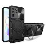 Custodia per telefono con supporto magnetico per camshield scorrevole con texture CD, For Samsung Galaxy Note20 Ultra, For Samsung Galaxy A21s, For Samsung Galaxy S20 Ultra, For Samsung Galaxy S20+