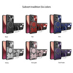 Custodia per telefono con supporto magnetico per camshield scorrevole con texture CD, For Samsung Galaxy Note20 Ultra, For Samsung Galaxy A21s, For Samsung Galaxy S20 Ultra, For Samsung Galaxy S20+