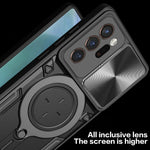 Custodia per telefono con supporto magnetico per camshield scorrevole con texture CD, For Samsung Galaxy Note20 Ultra, For Samsung Galaxy A21s, For Samsung Galaxy S20 Ultra, For Samsung Galaxy S20+