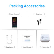 JNN M13 Lettore MP3 con schermo LCD touch 1,8" 4-64GB