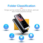 JNN M13 Lettore MP3 con schermo LCD touch 1,8" 4-64GB