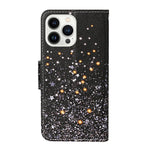 Custodia per cellulare in pelle flip disegno colorato 3D, For iPhone 15 Pro Max