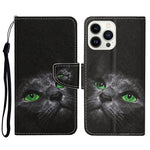 Custodia per cellulare in pelle flip disegno colorato 3D, For iPhone 15 Pro Max