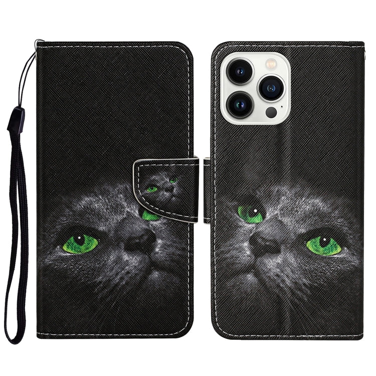 Custodia per cellulare in pelle flip disegno colorato 3D, For iPhone 15 Pro Max