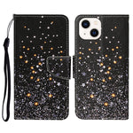 Custodia per cellulare in pelle flip disegno colorato 3D, For iPhone 15 Plus